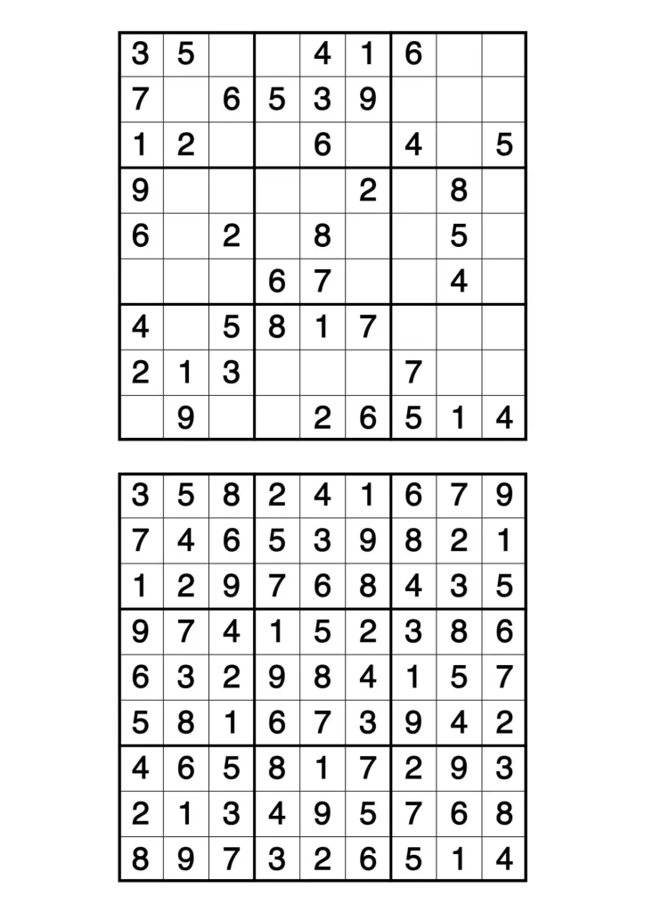 Sudoku k tisku
