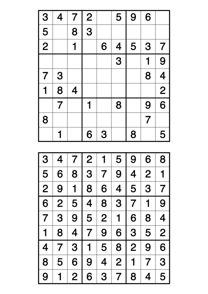 Sudoku k tisku