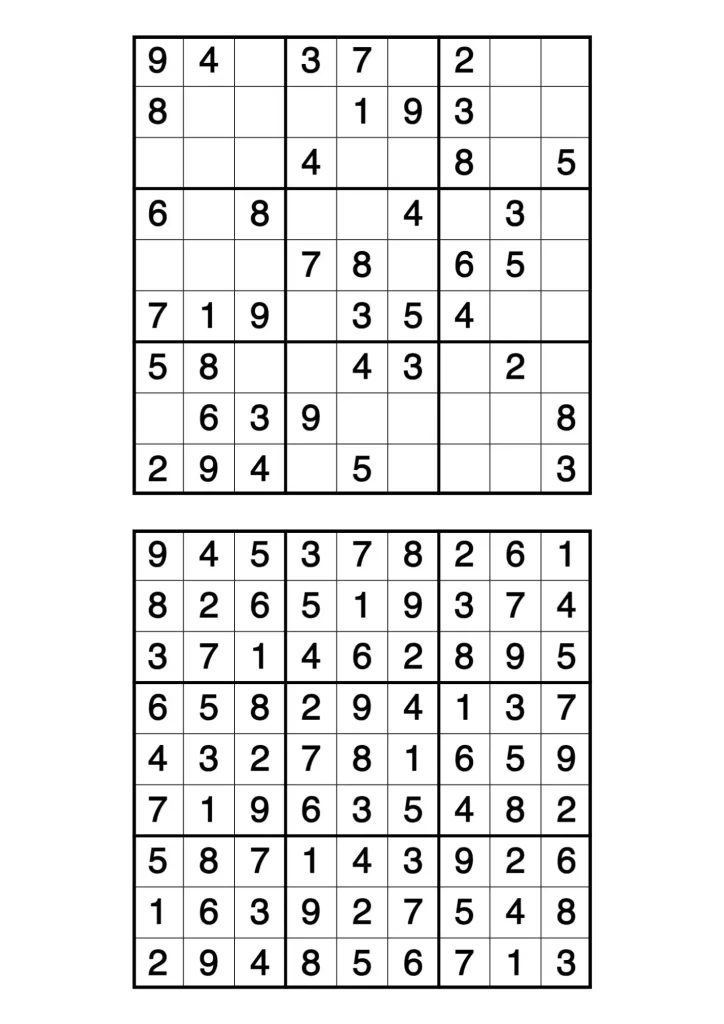 Sudoku zdarma